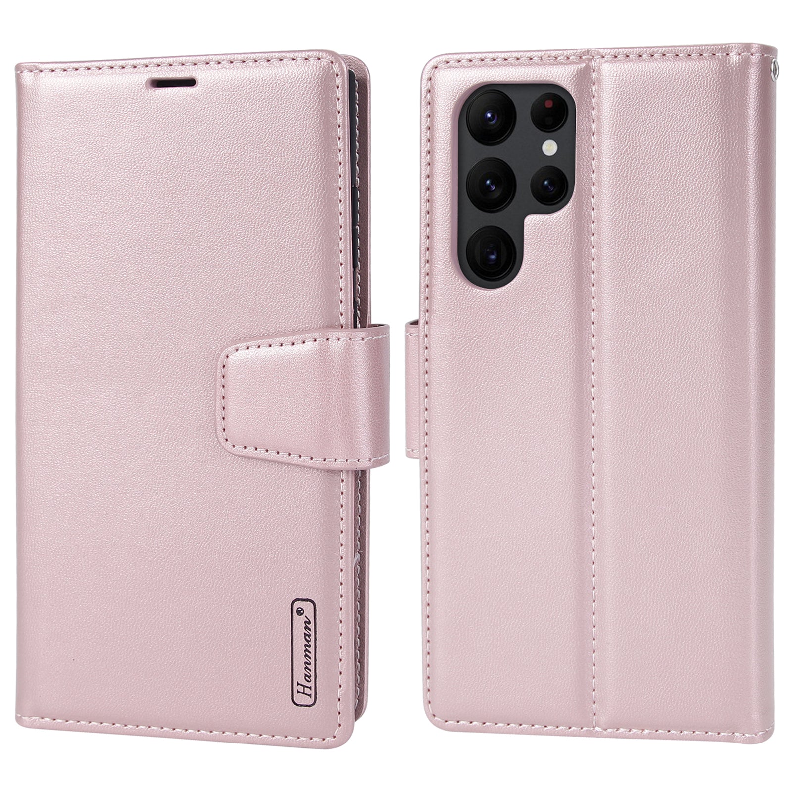 HANMAN Miro2 Series for Samsung Galaxy S23 Ultra Detachable Wallet Case PU Leather Removable Inner Magnetic TPU Shell Stand Phone Cover HANMAN Miro2 Series for Samsung Galaxy S23 Ultra Detachable Wallet Case PU Leather Removable Inner Magnetic TPU Shell Stand Phone Cover